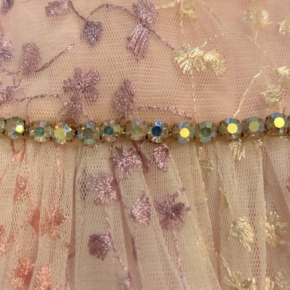 American Girls size 4 pink Easter or flower girl dress - Picture 2 of 4